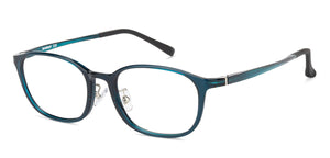 Blue Rectangle Full Rim Unisex Eyeglasses by Lenskart Air Computer Glasses-146718