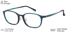Load image into Gallery viewer, Blue Rectangle Full Rim Unisex Eyeglasses by Lenskart Air Computer Glasses-146718