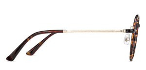 Brown Round Full Rim Medium Unisex Eyeglasses by Lenskart Air-137102