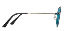 Load image into Gallery viewer, Blue Round Full Rim Unisex Eyeglasses by Lenskart Air LA-137103