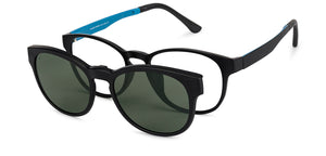 Green Round Full Rim Unisex Eyeglasses by Lenskart Air Online-137751