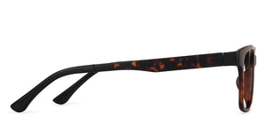 Orange Rectangle Full Rim Unisex Eyeglasses by Lenskart Air Online-137753