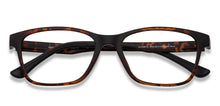 Load image into Gallery viewer, Orange Rectangle Full Rim Unisex Eyeglasses by Lenskart Air Online-137753