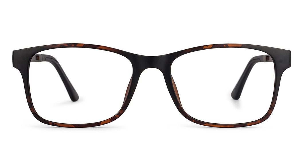 Green Rectangle Full Rim Unisex Eyeglasses by Lenskart Air Online-137755