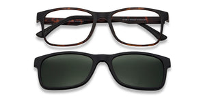 Green Rectangle Full Rim Unisex Eyeglasses by Lenskart Air Online-137755
