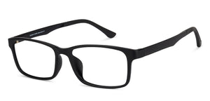 Green Rectangle Full Rim Unisex Eyeglasses by Lenskart Air Online-137756