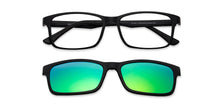 Load image into Gallery viewer, Green Rectangle Full Rim Unisex Eyeglasses by Lenskart Air Online-137756