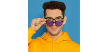 Load image into Gallery viewer, Purple Round Full Rim Unisex Eyeglasses by Lenskart Air Online-137762