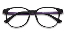 Load image into Gallery viewer, Purple Round Full Rim Unisex Eyeglasses by Lenskart Air Online-137762