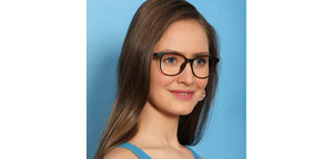Blue Round Full Rim Unisex Eyeglasses by Lenskart Air Online-137763