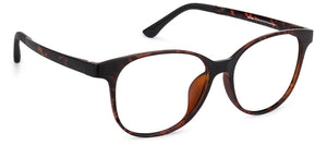 Blue Round Full Rim Unisex Eyeglasses by Lenskart Air Online-137763