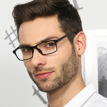 Load image into Gallery viewer, Blue Rectangle Full Rim Unisex Eyeglasses by Lenskart Air Online-137766