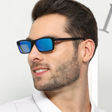 Load image into Gallery viewer, Blue Rectangle Full Rim Unisex Eyeglasses by Lenskart Air Online-137766