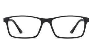 Blue Rectangle Full Rim Unisex Eyeglasses by Lenskart Air Online-137766