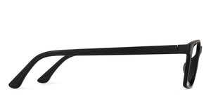 Silver Rectangle Full Rim Unisex Eyeglasses by Lenskart Air Online-137767