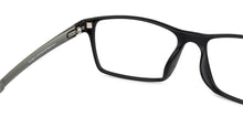 Load image into Gallery viewer, Silver Rectangle Full Rim Unisex Eyeglasses by Lenskart Air Online-137767