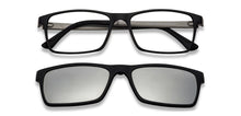 Load image into Gallery viewer, Silver Rectangle Full Rim Unisex Eyeglasses by Lenskart Air Online-137767