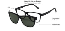 Load image into Gallery viewer, Green Rectangle Full Rim Unisex Eyeglasses by Lenskart Air Online-137770