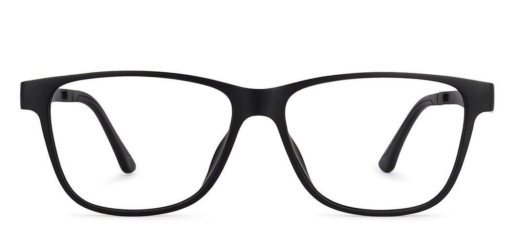 Green Rectangle Full Rim Unisex Eyeglasses by Lenskart Air Online-137770