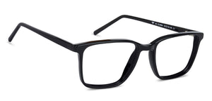 Black Square Full Rim Unisex Eyeglasses by Vincent Chase Essentials-137743