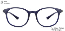 Load image into Gallery viewer, Blue Round Full Rim Unisex Eyeglasses by Vincent Chase Online-137872