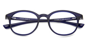 Blue Round Full Rim Unisex Eyeglasses by Vincent Chase Online-137872