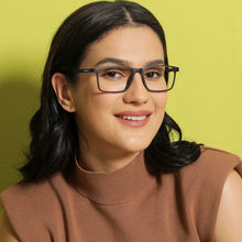 Load image into Gallery viewer, Grey Rectangle Full Rim Unisex Eyeglasses by Vincent Chase Online-137881