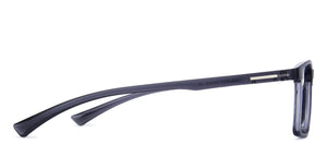 Grey Rectangle Full Rim Unisex Eyeglasses by Vincent Chase Online-137881