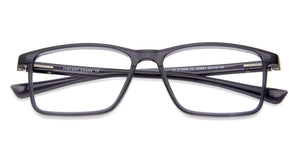 Grey Rectangle Full Rim Unisex Eyeglasses by Vincent Chase Online-137881