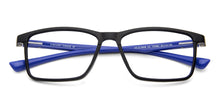 Load image into Gallery viewer, Black Rectangle Full Rim Unisex Eyeglasses by Vincent Chase Essentials-137883