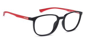 Black Wayfarer Full Rim Unisex Eyeglasses by Vincent Chase Online-137888