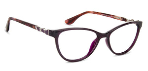 Brown Cat Eye Full Rim Women Eyeglasses by Vincent Chase VC-137935