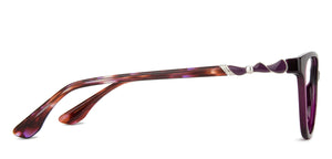 Brown Cat Eye Full Rim Women Eyeglasses by Vincent Chase VC-137935