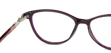 Load image into Gallery viewer, Brown Cat Eye Full Rim Women Eyeglasses by Vincent Chase VC-137935