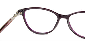 Brown Cat Eye Full Rim Women Eyeglasses by Vincent Chase VC-137935