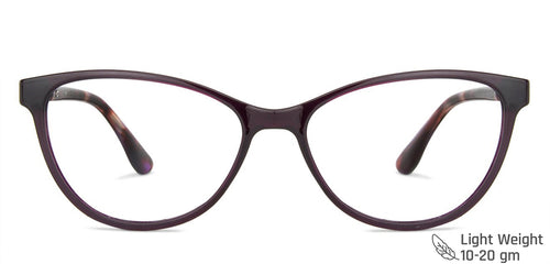 Brown Cat Eye Full Rim Women Eyeglasses by Vincent Chase VC-137935