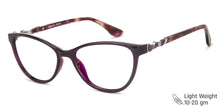 Load image into Gallery viewer, Brown Cat Eye Full Rim Women Eyeglasses by Vincent Chase VC-137935