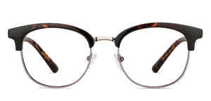 Tortoise Round Full Rim Unisex Eyeglasses by Vincent Chase-137929