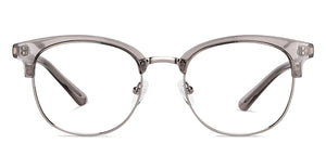 Grey Round Full Rim Unisex Eyeglasses by Vincent Chase-203762