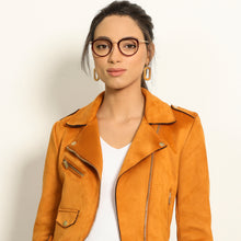 Load image into Gallery viewer, Red Round Full Rim Unisex Eyeglasses by Vincent Chase-203695