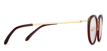 Load image into Gallery viewer, Red Round Full Rim Unisex Eyeglasses by Vincent Chase-203695