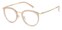 Load image into Gallery viewer, Gold Round Full Rim Medium Unisex Eyeglasses by Vincent Chase-137932