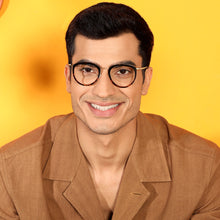 Load image into Gallery viewer, Tortoise Round Full Rim Unisex Eyeglasses by Vincent Chase Computer Glasses-143646