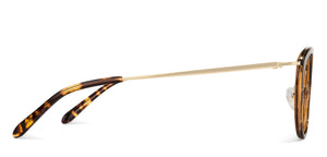 Tortoise Round Full Rim Unisex Eyeglasses by Vincent Chase Computer Glasses-143646
