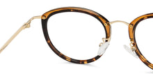 Load image into Gallery viewer, Tortoise Round Full Rim Unisex Eyeglasses by Vincent Chase Computer Glasses-143646