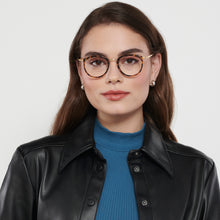 Load image into Gallery viewer, Brown Round Full Rim Unisex Eyeglasses by Vincent Chase-202319