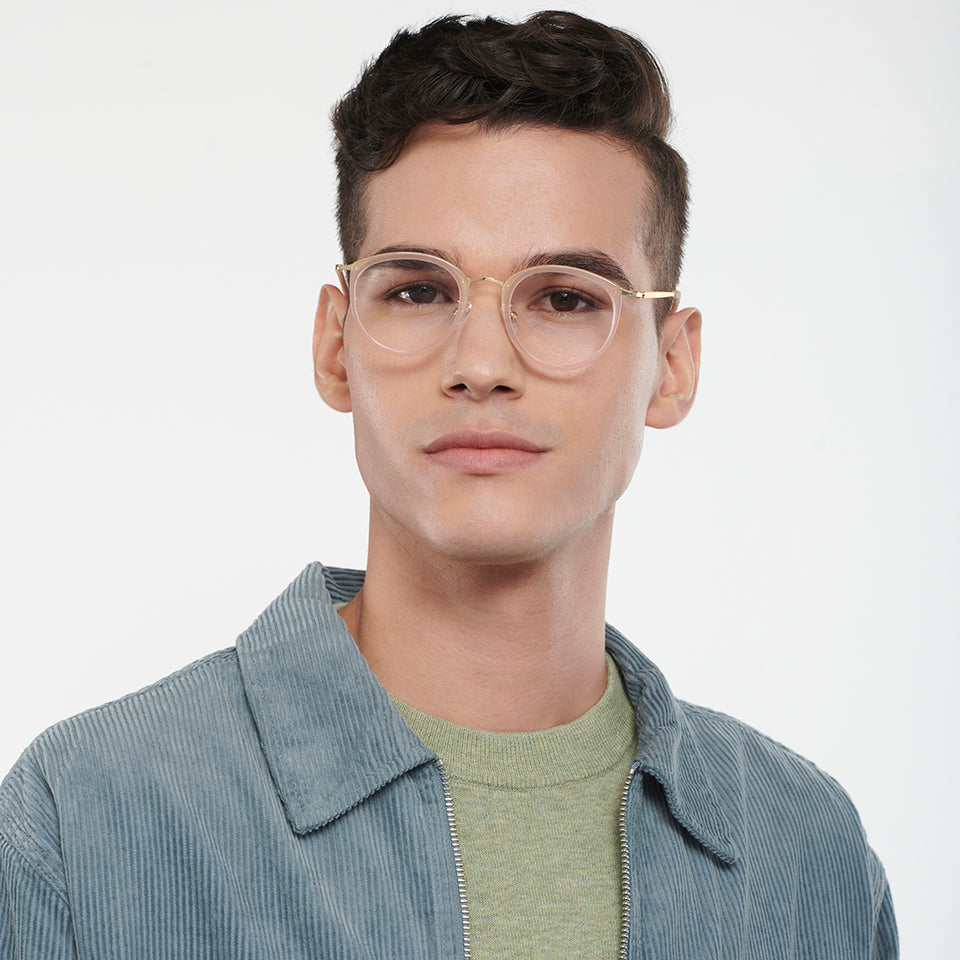 Pink Round Full Rim Unisex Eyeglasses by Vincent Chase202324 Lenskart