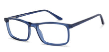 Load image into Gallery viewer, Blue Rectangle Full Rim Unisex Eyeglasses by Vincent Chase Online-137946