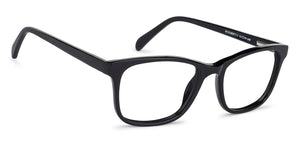 Black Rectangle Full Rim Unisex Eyeglasses by Vincent Chase Computer Glasses-142815