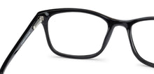 Load image into Gallery viewer, Black Rectangle Full Rim Unisex Eyeglasses by Vincent Chase Computer Glasses-142815